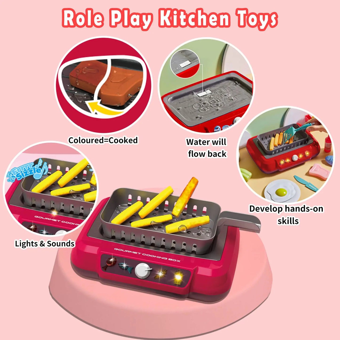 Kitchen Cooking Toy Set