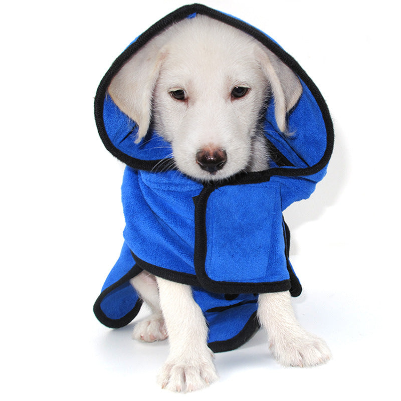 Absorbent Dog Bathrobe Towel