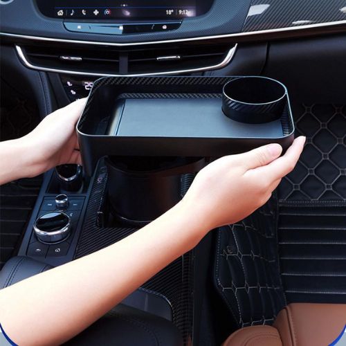 Multifunctional Car Cup Holder With Tray