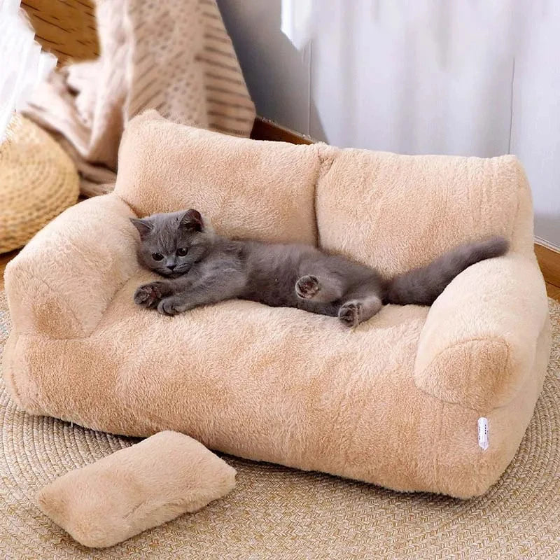 Luxury Cat Plush Bed