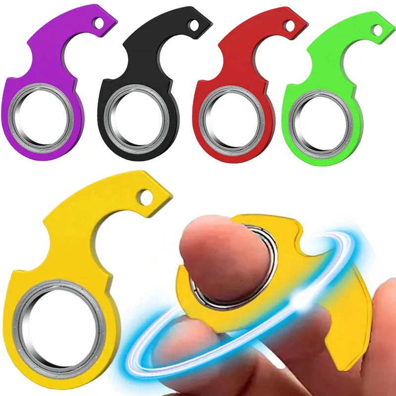 Keychain Fidget Spinner Anxiety Stress Relief Toy