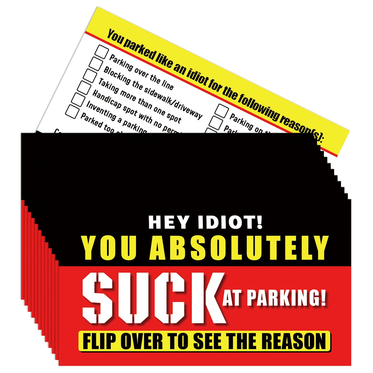 Bad Parking Cards