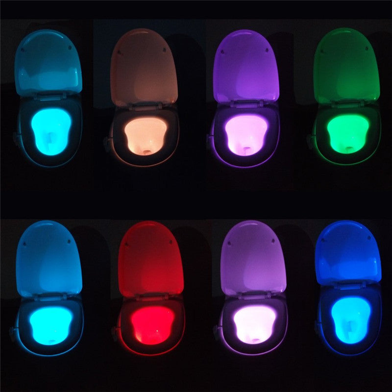 Smart Bathroom Toilet Nightlight LED Body Motion