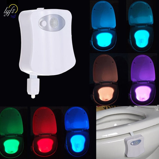 Smart Bathroom Toilet Nightlight LED Body Motion